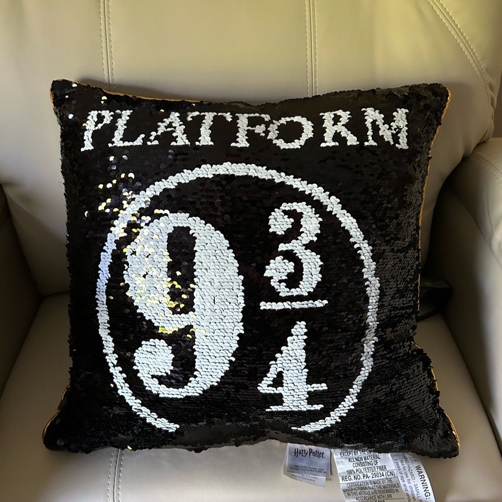 Harry Potter Platform 9 3/4 Pillow